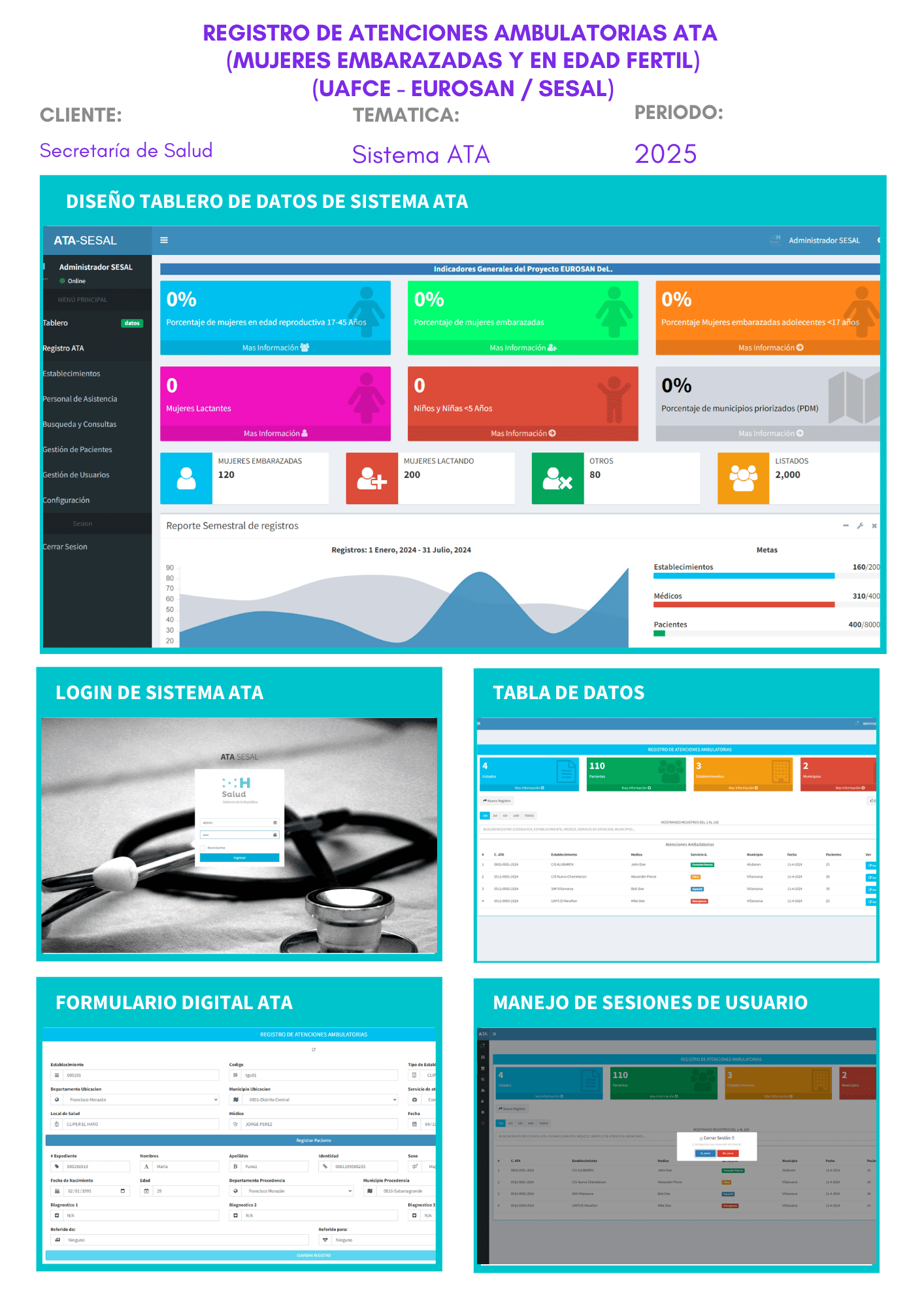 Sistema Mujeres embarazadas