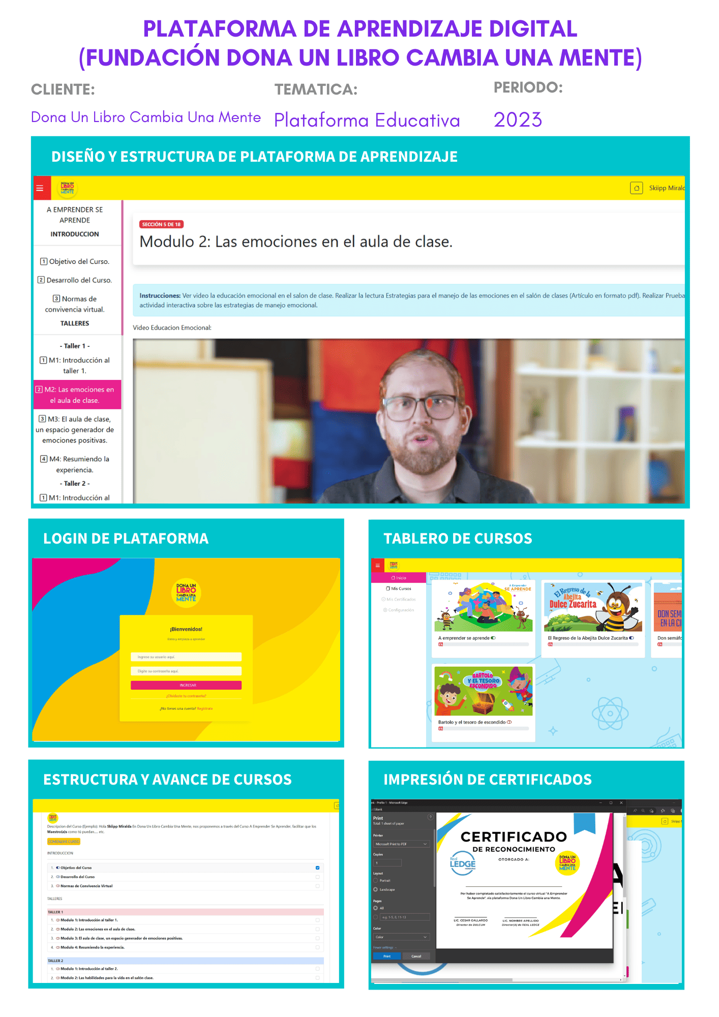 Plataforma Educativa DULCUM