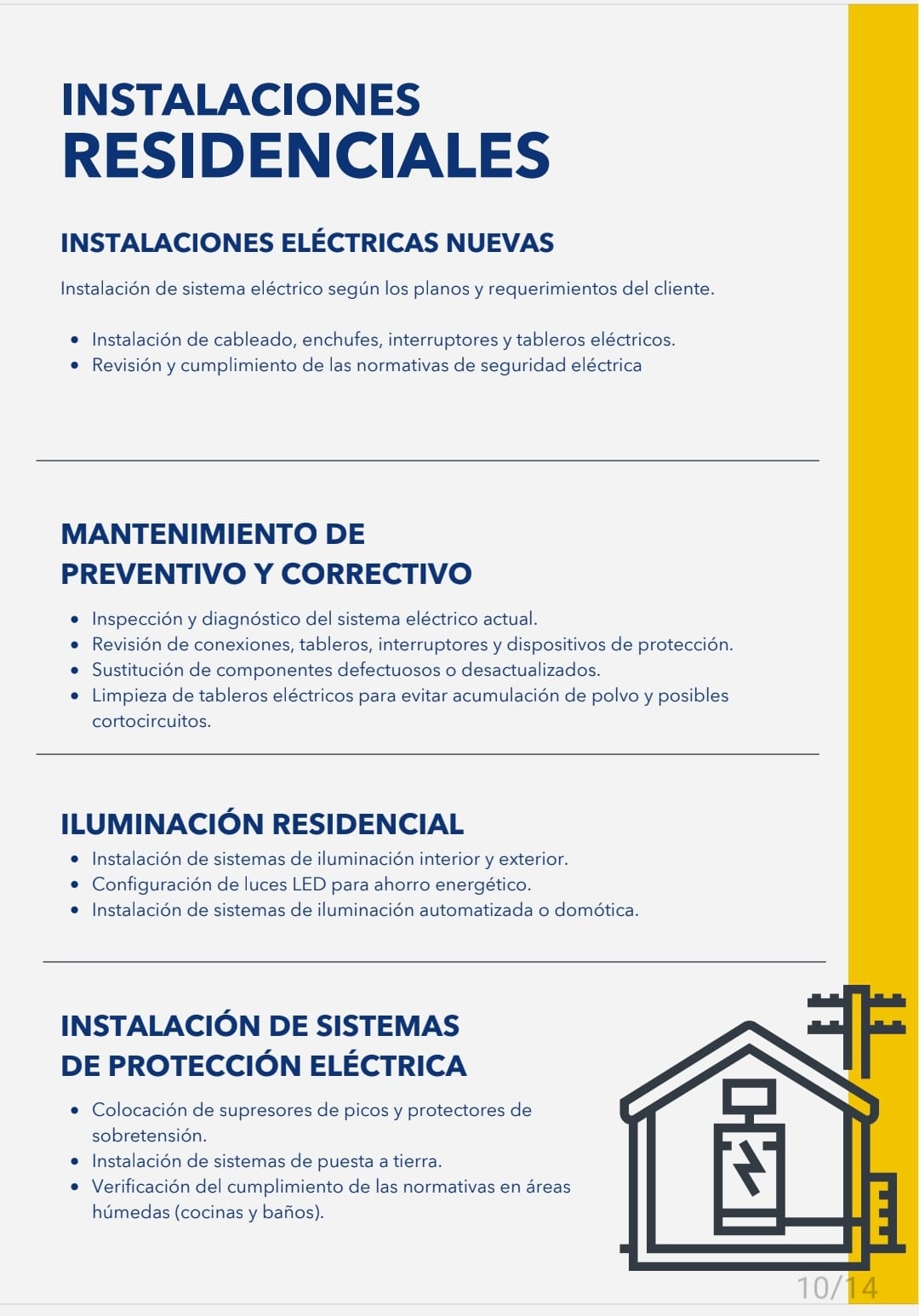 Instalaciones electricas recidenciales
