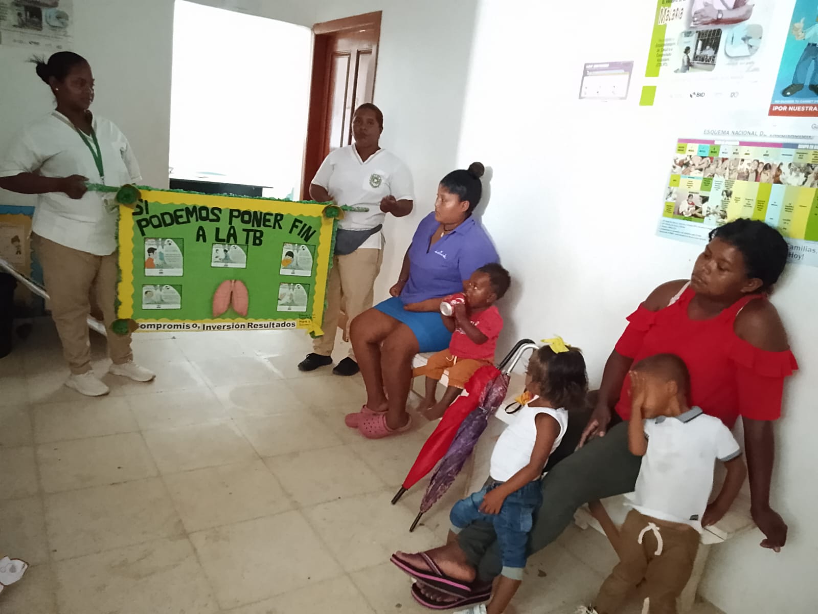 Compartirndo charlas educativo sobre la TUBERCULOSIS