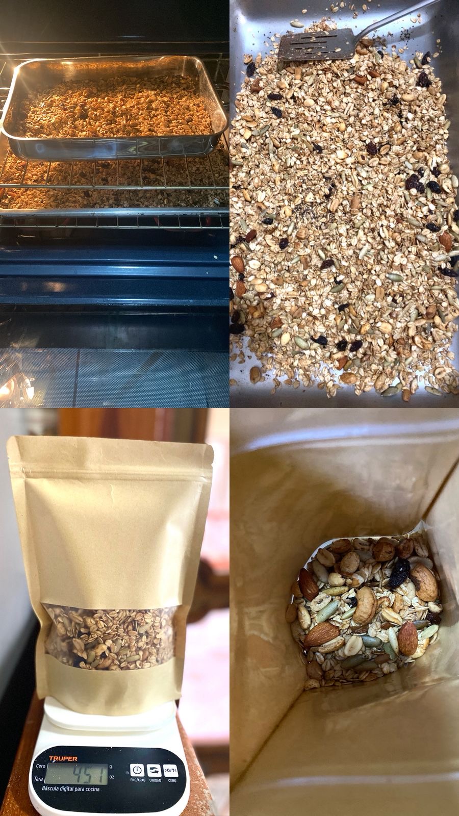 Granola artesanal 