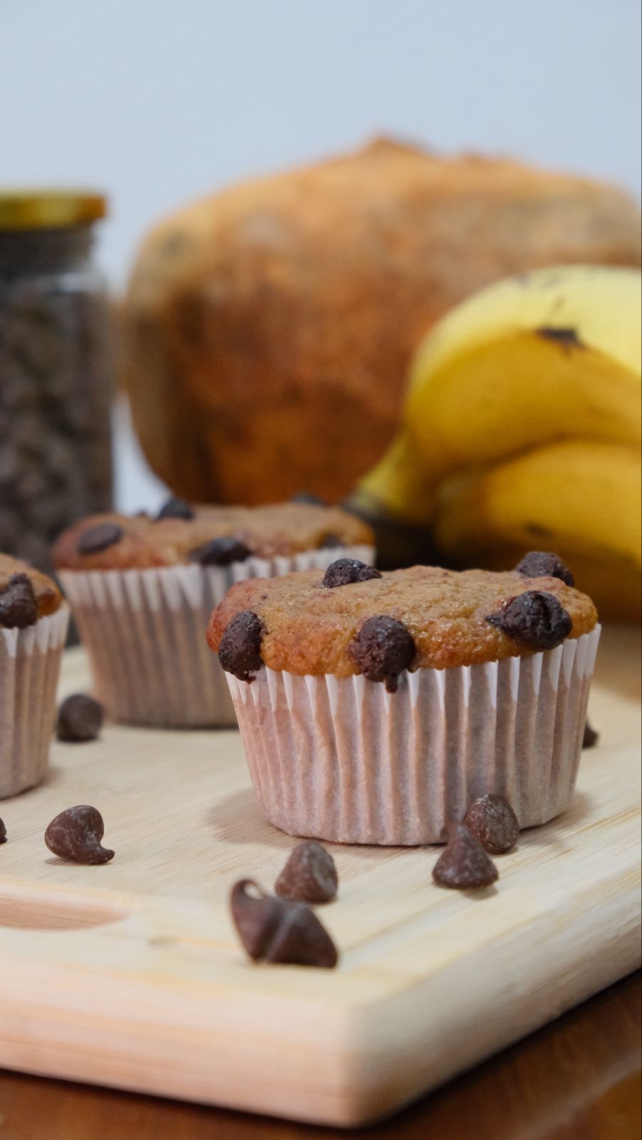 Muffin de manzana con coco y miel 