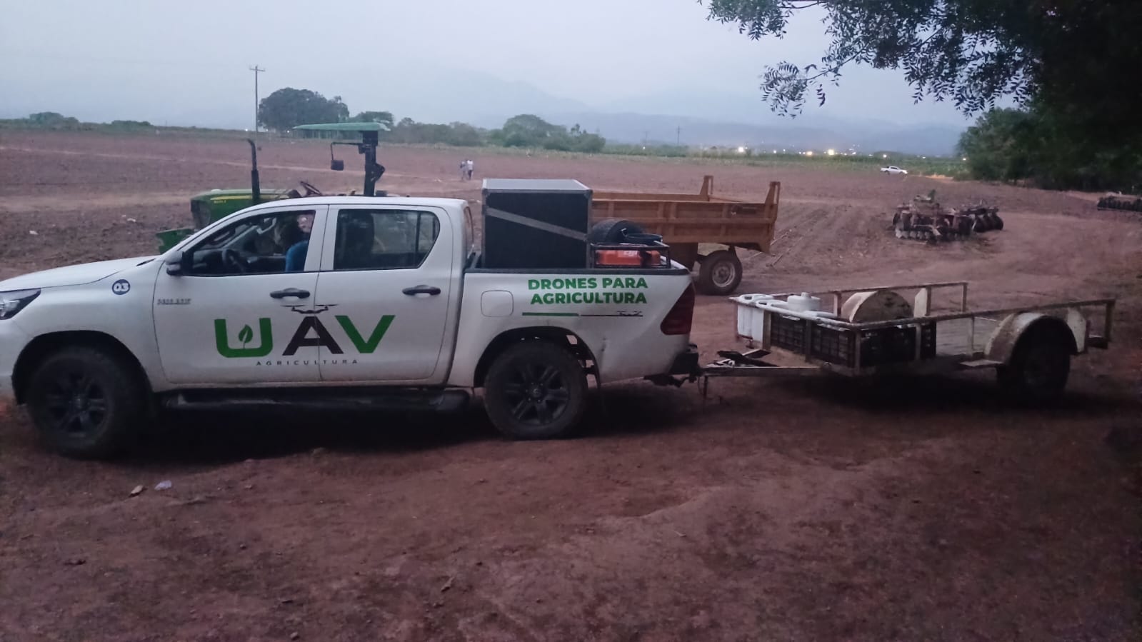 Implementacion de drones en cultivo de banano